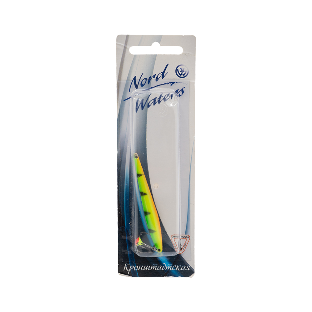 Блесна Северные мастерские Кронштадтская 60мм, 6гр, цвет (FTG) тройник. Фото №2