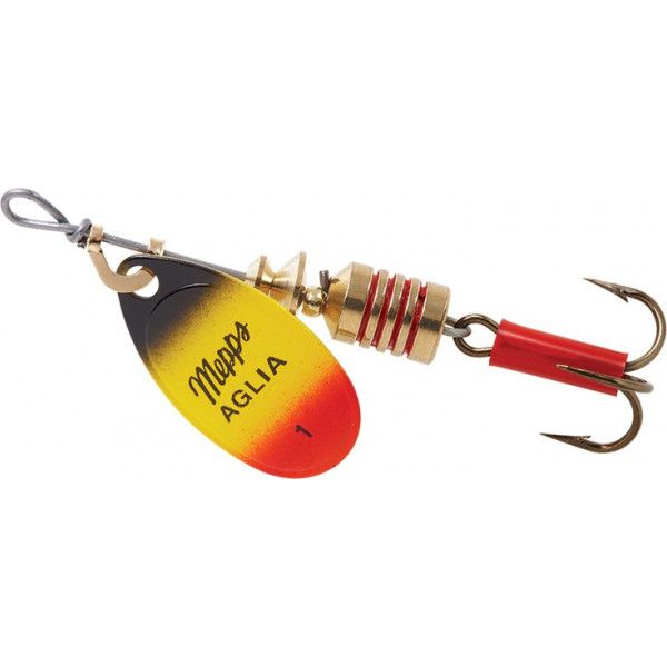 Блесна вращающаяся Mepps AGLIA FLUO, 1. Furia. Фото №1