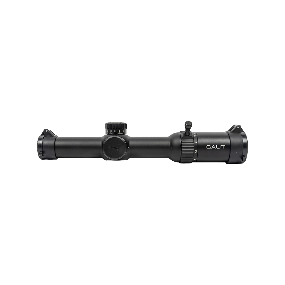 Прицел оптический GAUT Obsidian 1-8x24 сетка 62 (Half MD) SFP подсветка красная30мм поправки1/2МОА. Фото №1 Прицел оптический GAUT Obsidian 1-8x24 сетка 62 (Half MD) SFP подсветка красная30мм поправки1/2МОА. Фото №1