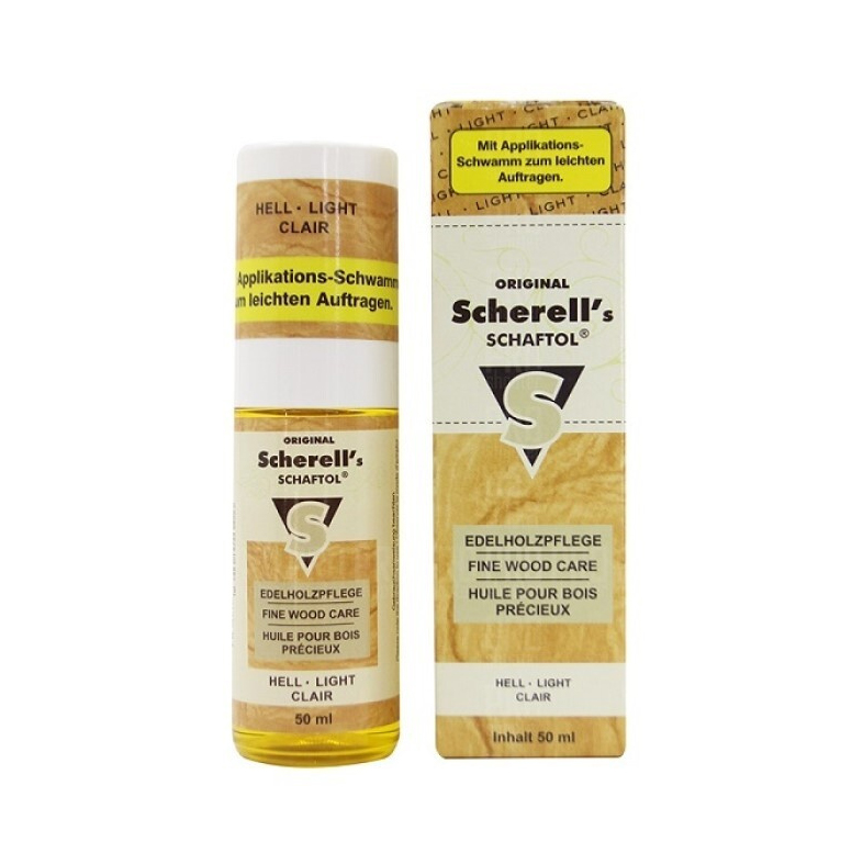 Средство для обработки дерева Klever-Ballistol Scherell Schaftjl 50мл (бесцветное) . Фото №1 Средство для обработки дерева Klever-Ballistol Scherell Schaftjl 50мл (бесцветное) . Фото №1