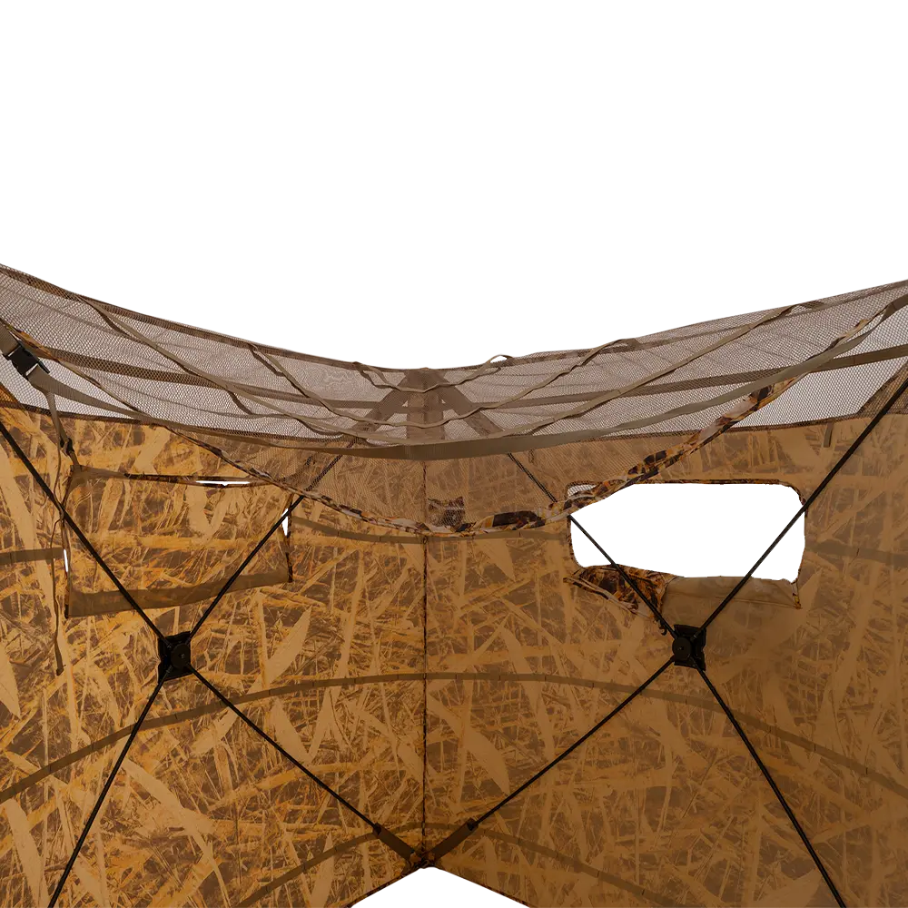 Засидка двухместная ShotTime Куб, легкосборная конструкция, размер 145х145х168, материал 300D. Фото №4