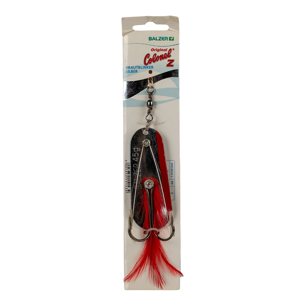 Блесна Balzer Colz Krautblinker Silver 45г. Фото №1