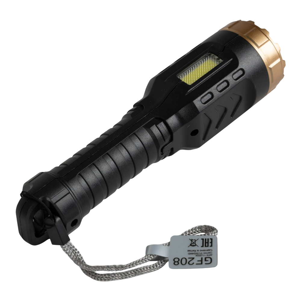 Фонарь ручной Gauss модель GFL208 8W 150lm  Li-ion 800mAh LED 1/10/120. Фото №4