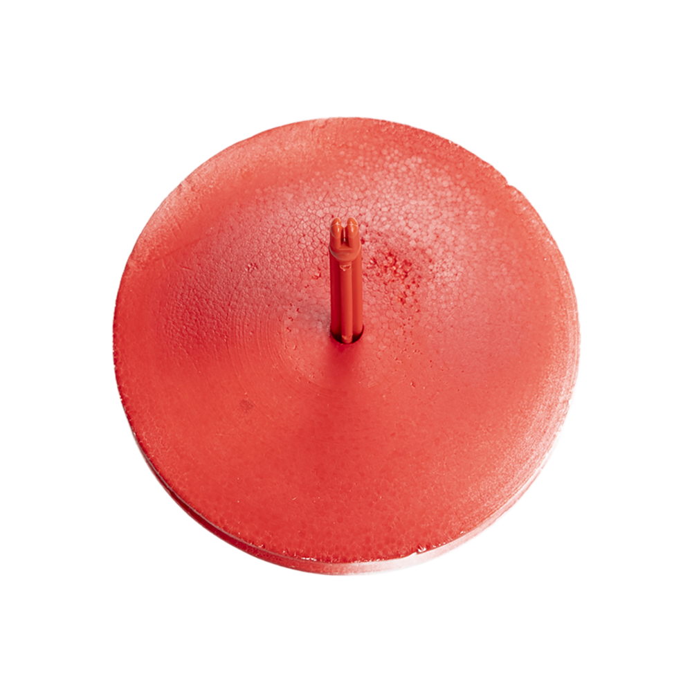 Кружок рыболовный "Экстра" D-140мм пенопласт, пластик. штырь (Рост) (9-03-0023). Фото №2