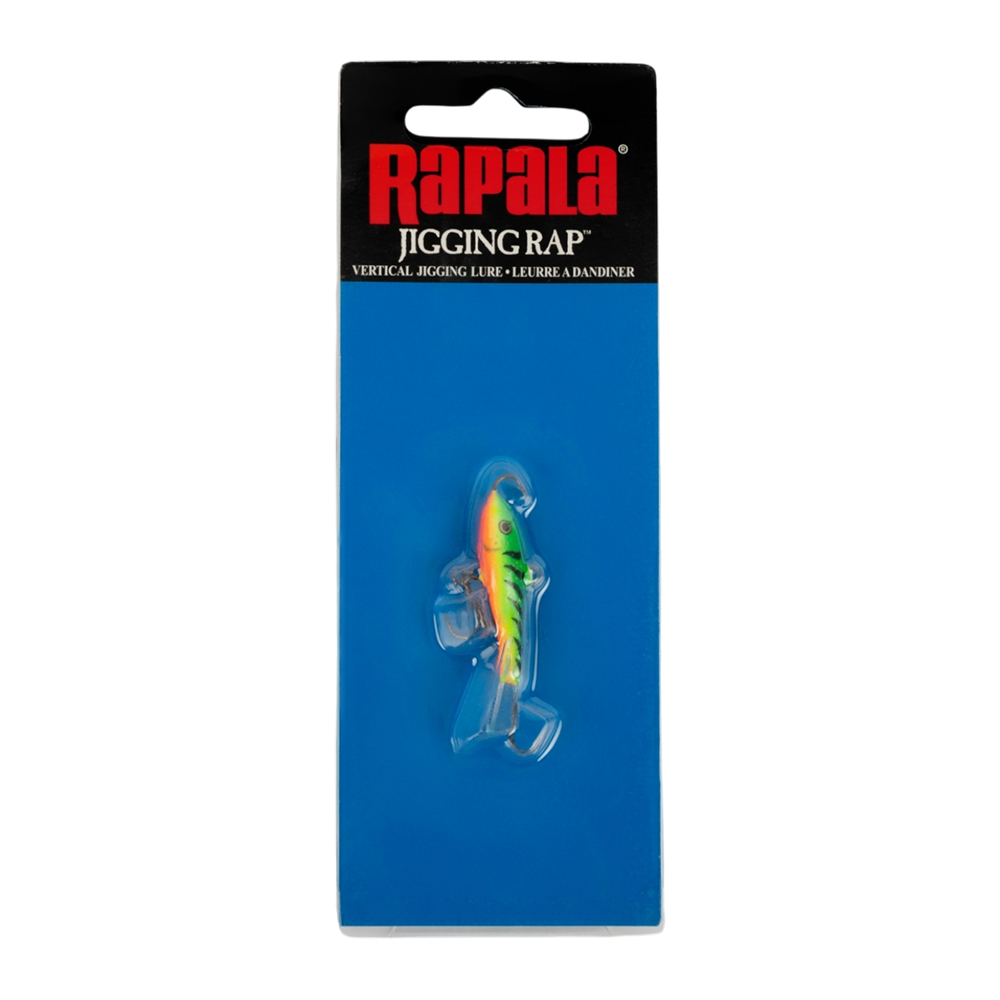 Балансир Rapala Jigging Rap 30мм, 6гр, цвет (GT) с тройником. Фото №1