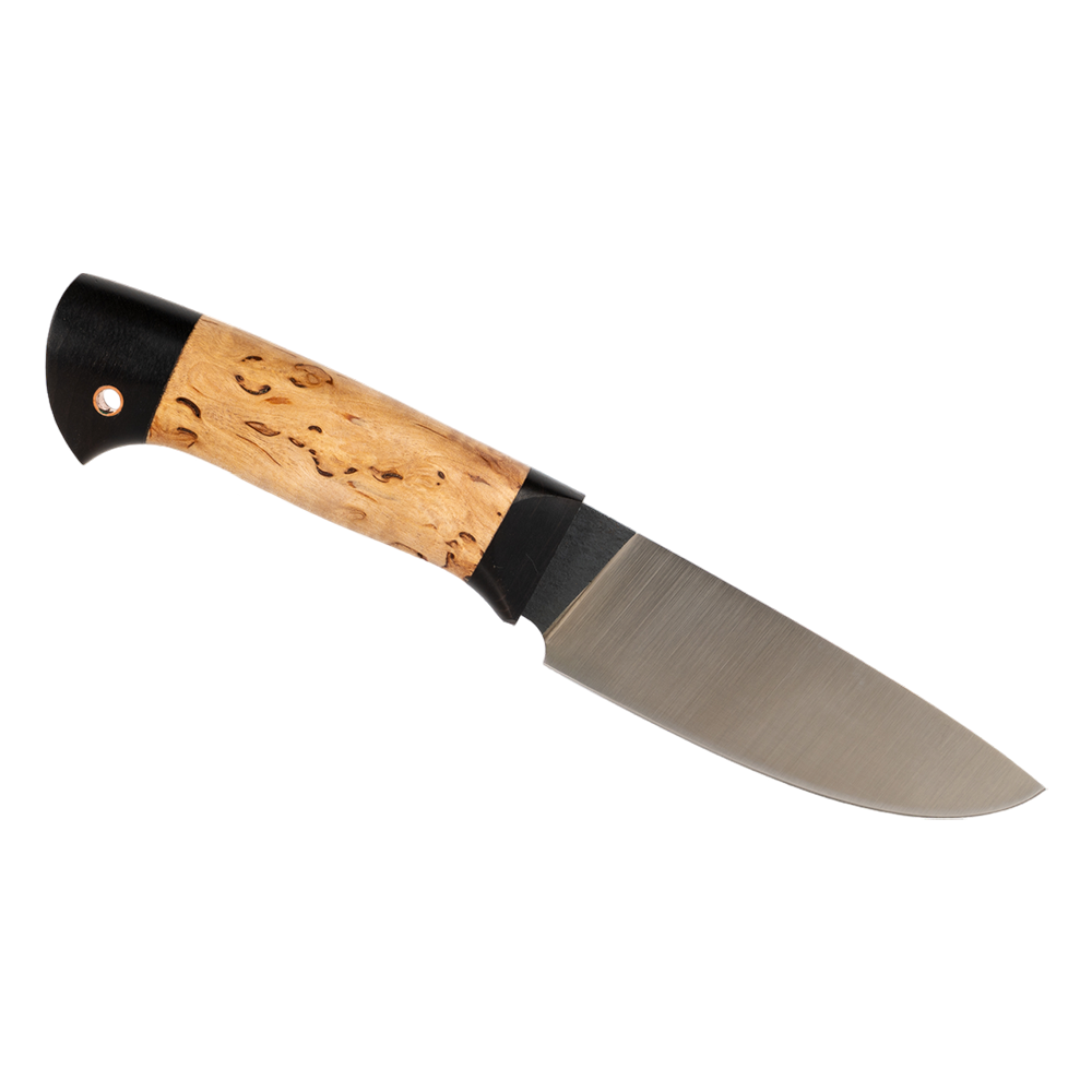 Нож МС Сокол, клинок кованая сталь Х12МФ, рукоять карельская береза, граб.. Фото №1