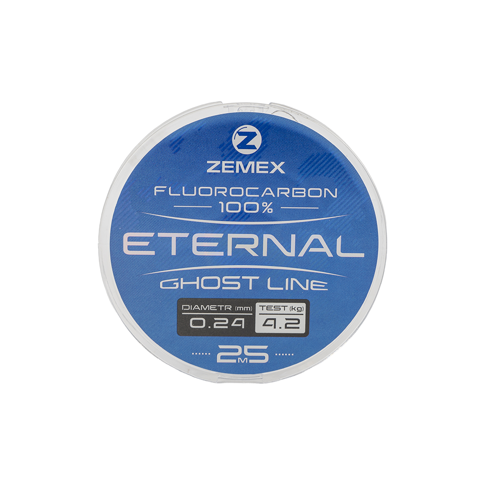 Флюорокарбон Zemex Eternal 25м, d 0.24мм, 4.2кг . Фото №3 Флюорокарбон Zemex Eternal 25м, d 0.24мм, 4.2кг . Фото №3