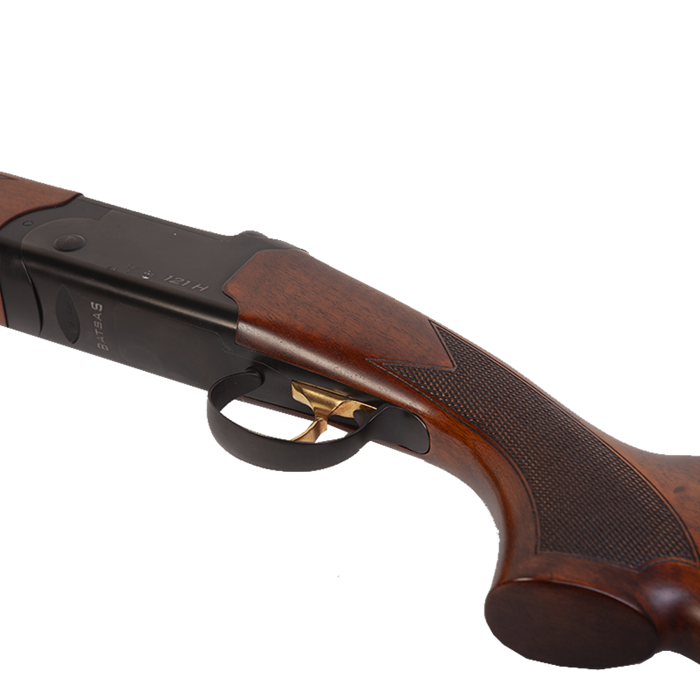 Ружье Batsas 121H калибр 12Х76, L-710 (черный ресивер, раздельная планка, мушка латунь). Фото №5