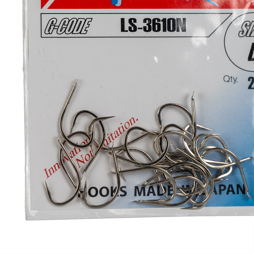 Крючок Gamakatsu Hook LS-3610N Nickel №04. Фото №2 Крючок Gamakatsu Hook LS-3610N Nickel №04. Фото №2