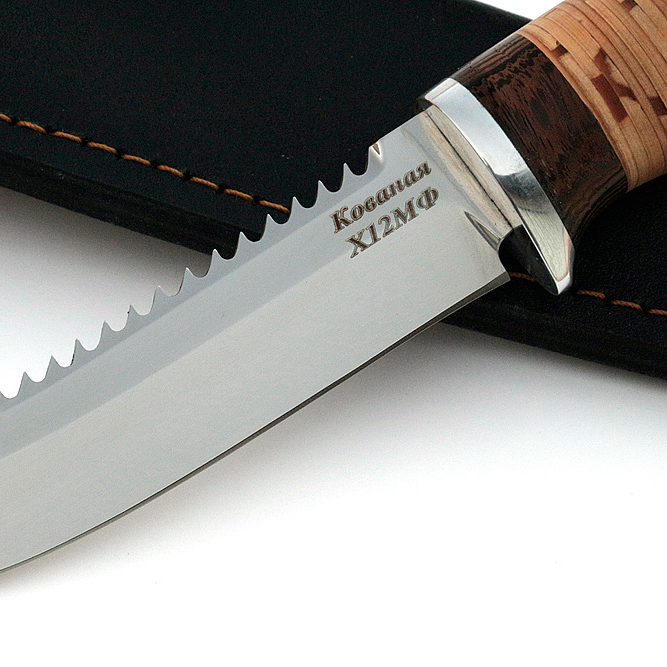 Нож "Судак" Х12МФ (без рисунка) (Кашулин). Фото №4