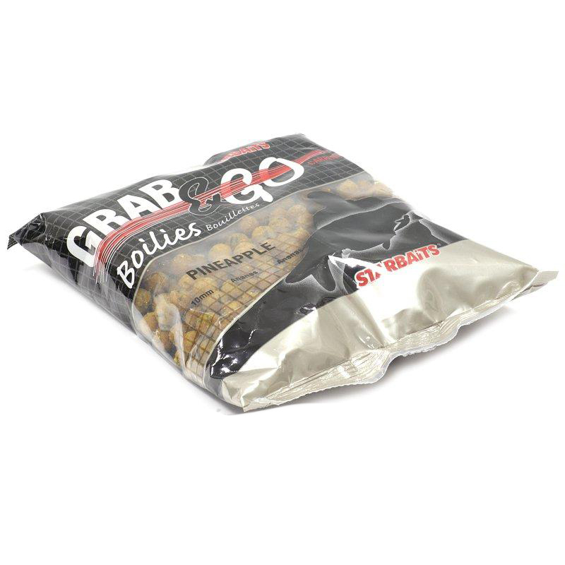 Бойлы тонущие Starbaits Performance Baits GRAB & GO Pineapple 10мм 0,5кг. Фото №1