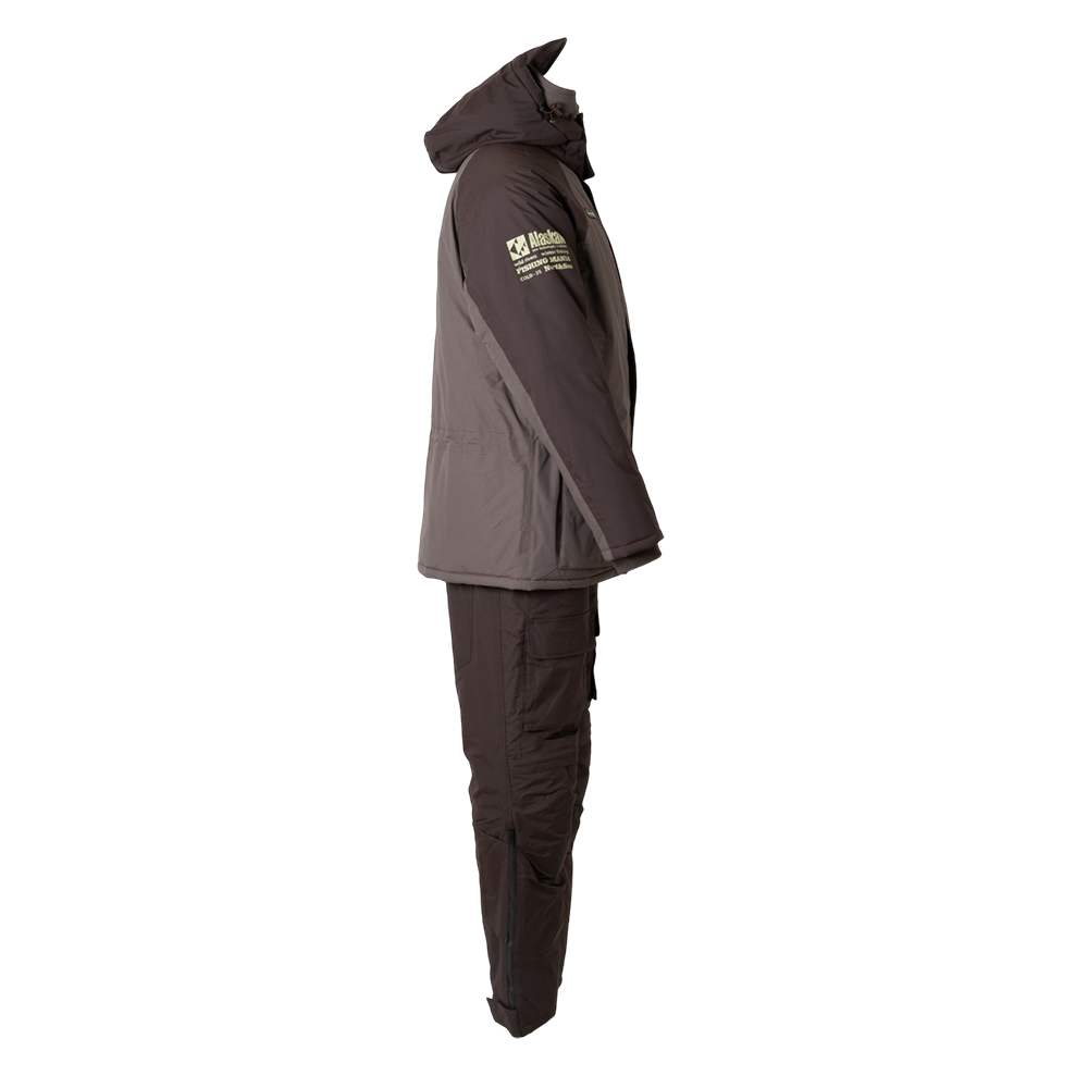 Костюм зимний Alaskan Russian Mission FS (куртка/полукомбез) хаки/коричневый р. 2XL. Фото №4 Костюм зимний Alaskan Russian Mission FS (куртка/полукомбез) хаки/коричневый р. 2XL. Фото №4