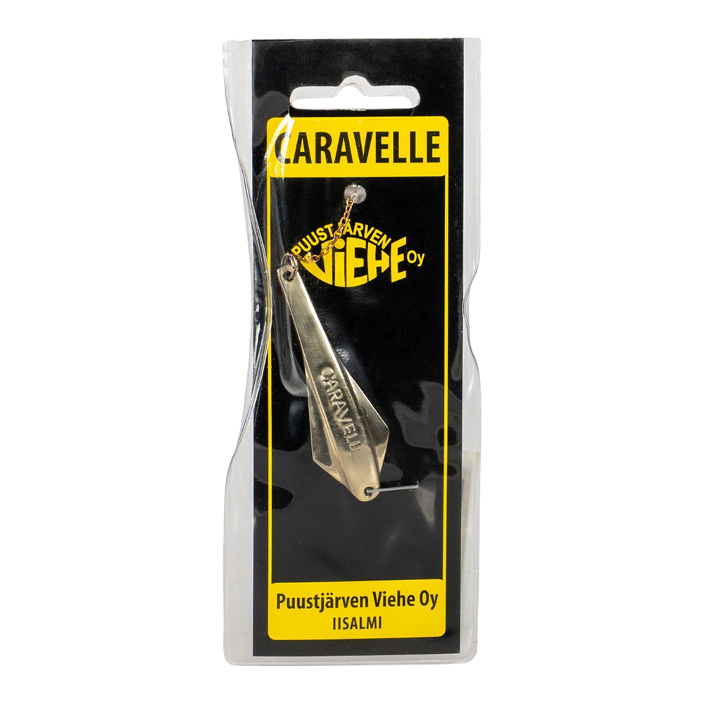 Блесна Puustjarven Caravelle 60мм, 8гр, цвет (Mes/Hop) цепочка-крючок. Фото №1