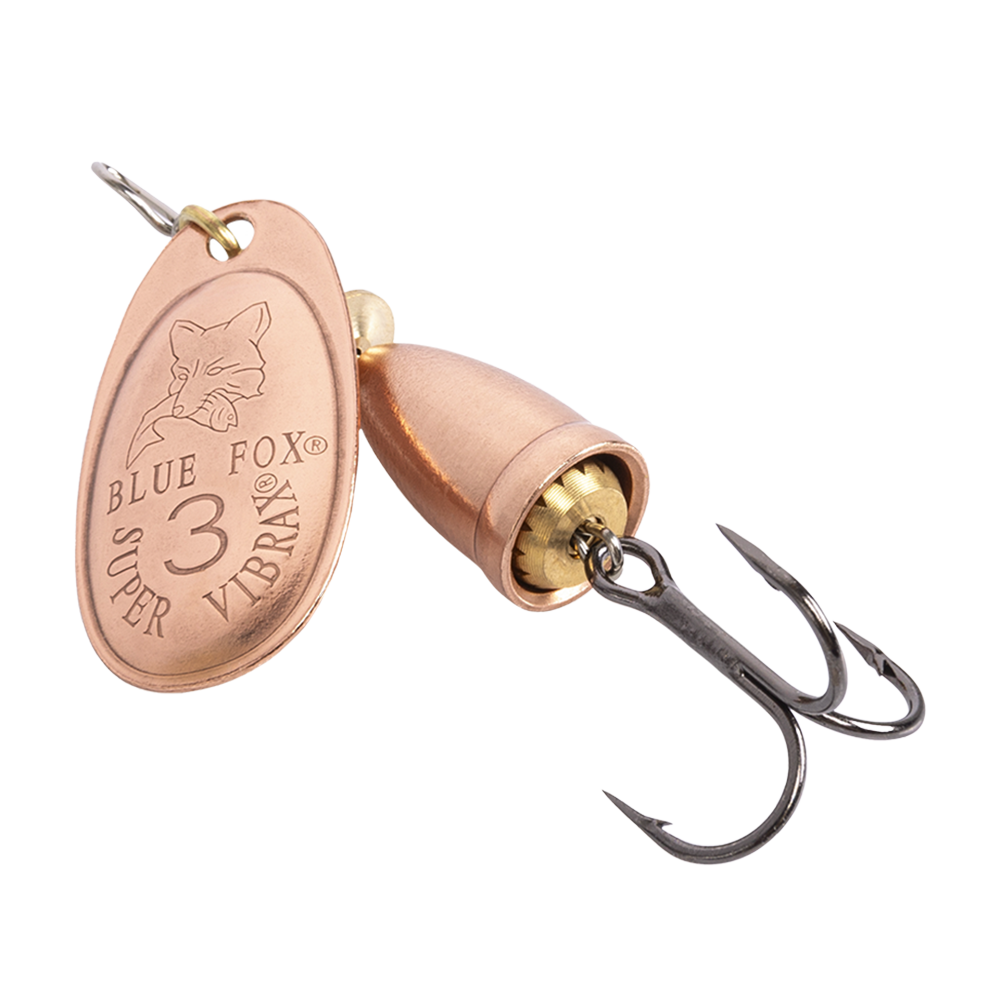 Блесна вращающаяся Blue Fox Vibrax Original №3, 8гр, цвет (С) медь. Фото №2 Блесна вращающаяся Blue Fox Vibrax Original №3, 8гр, цвет (С) медь. Фото №2
