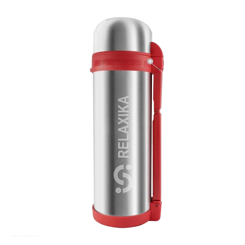 Термос Relaxika 201 универсальный (для еды и напитков), стальной (1,8 л). Фото №2