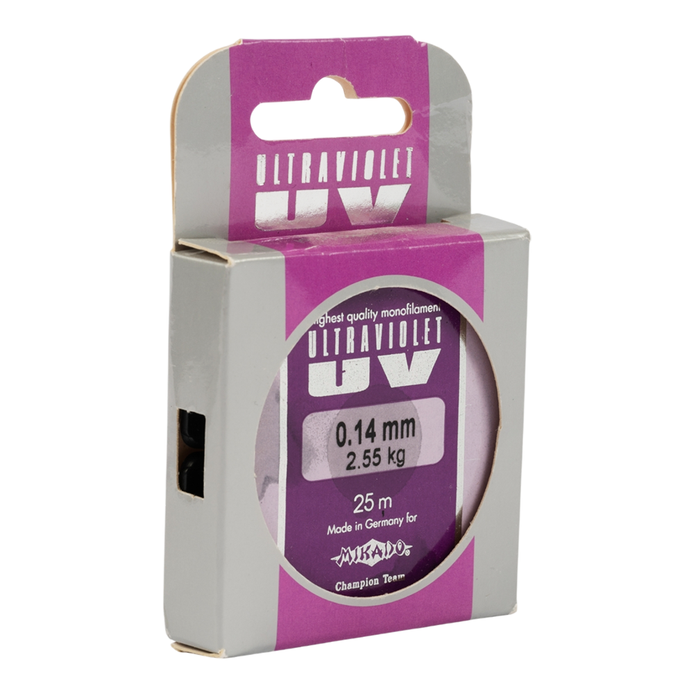 Леска "Mikado" ULTRAVIOLET 0.14 (25м). Фото №1
