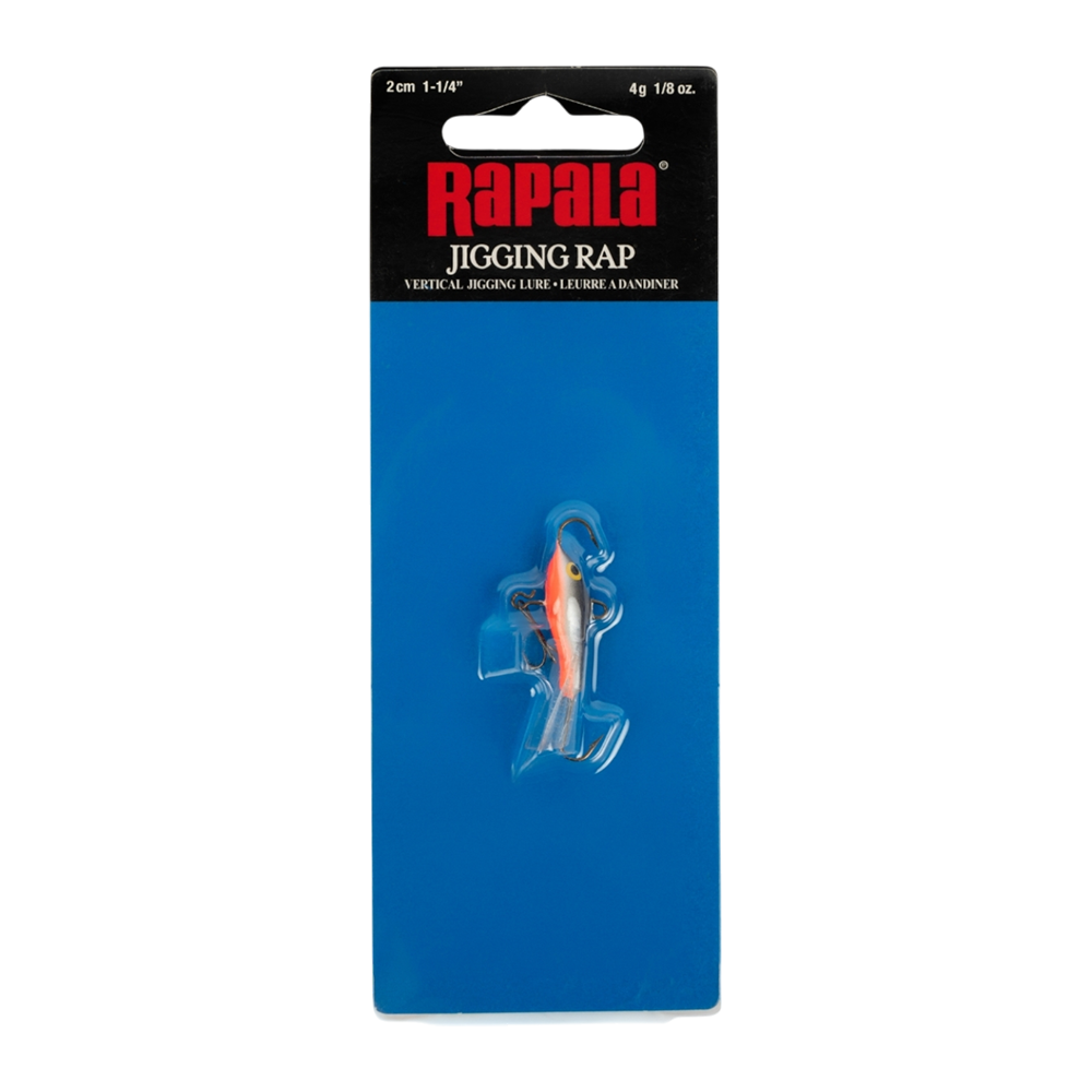 Балансир Rapala Jigging Rap 20мм, 4гр, цвет (SSD) с тройником. Фото №1