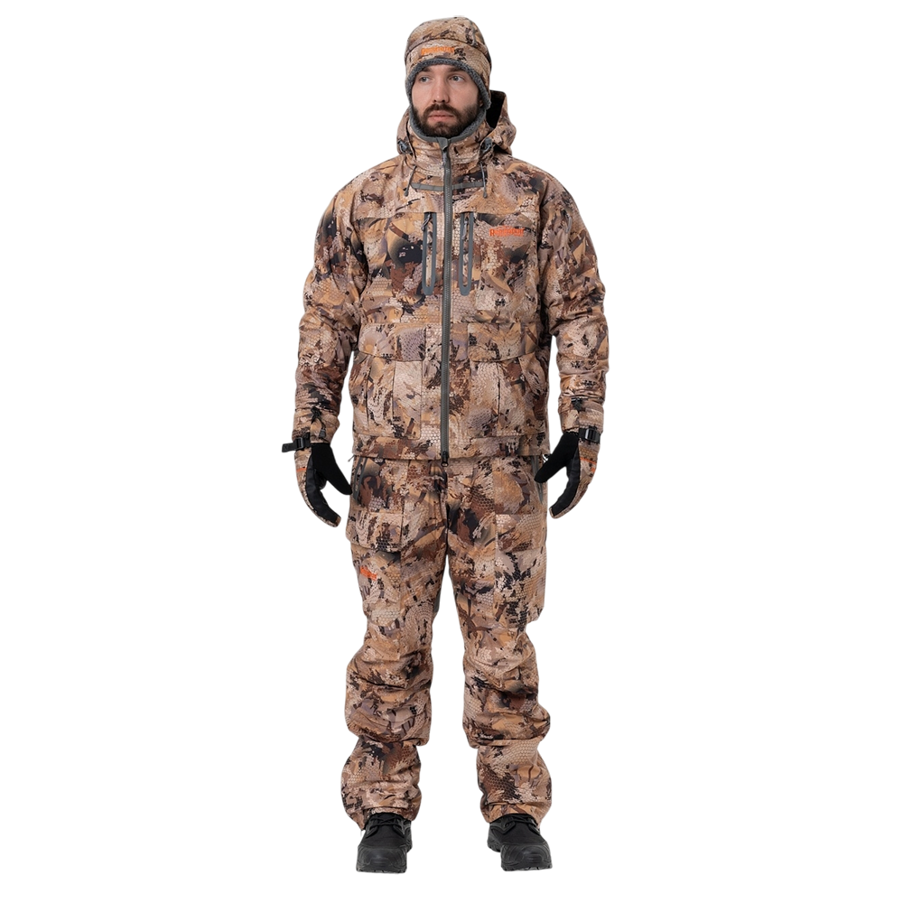 Костюм Remington 3 в 1 Blizzard Yellow Waterfowl Honeycombs р. XS. Фото №1