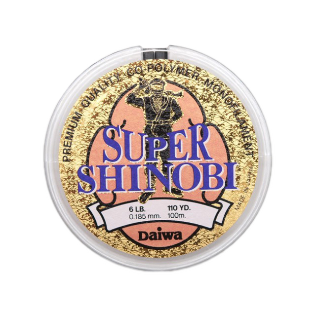 Леска Daiwa "Super Shinobi" 0,148мм 100м (светло-серая). Фото №1