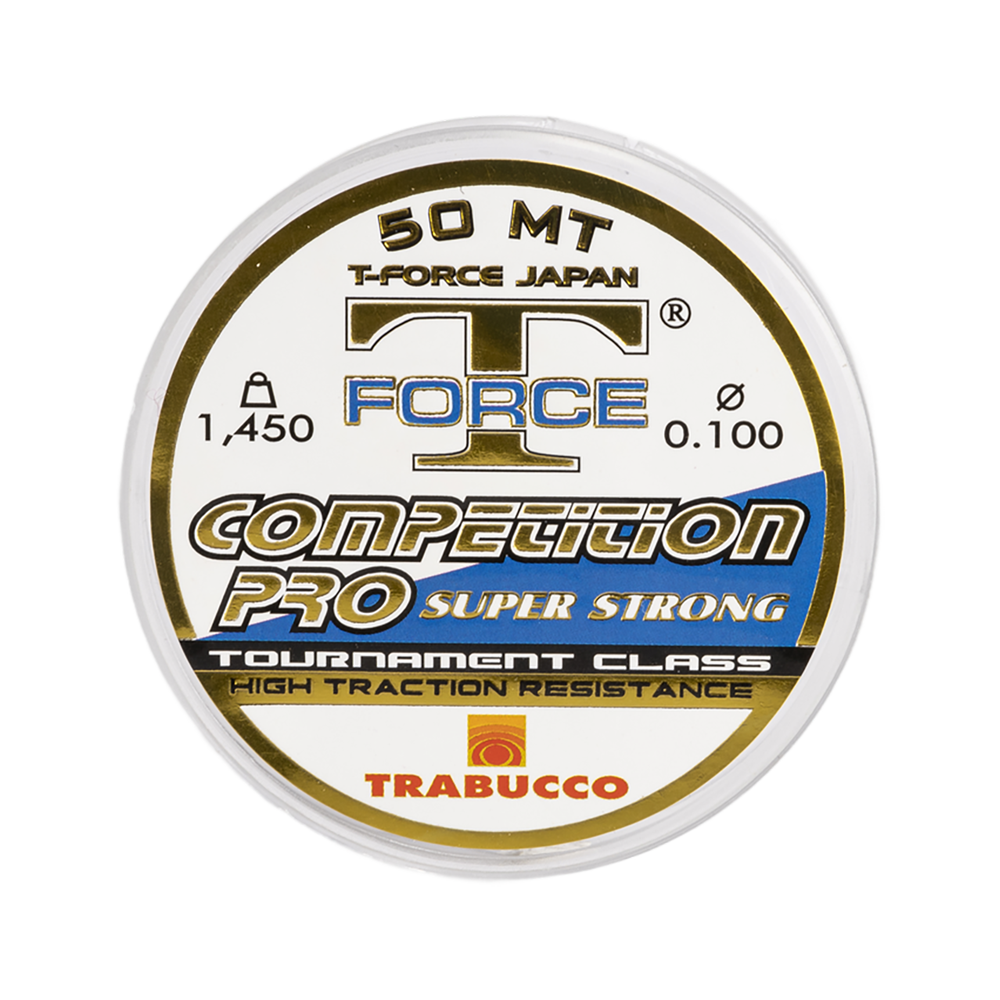 Леска T-FORCE COMPETITION STRONG 50m 0.10. Фото №1