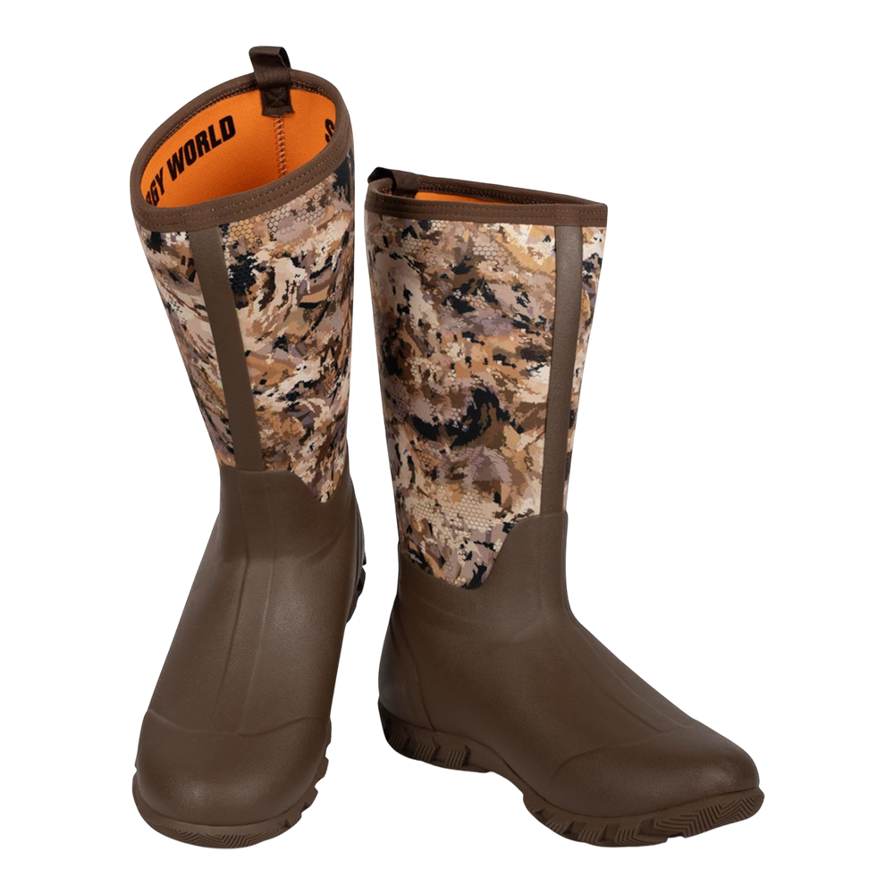 Сапоги Remington rubber off-road boots  Yellow Waterfowl Honeycombs р. 47. Фото №1