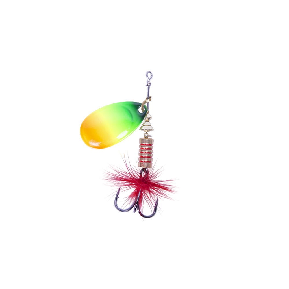 Блесна вращающаяся MADFISH Aglia №3, 6,5гр, цвет (Rainbow). Фото №2 Блесна вращающаяся MADFISH Aglia №3, 6,5гр, цвет (Rainbow). Фото №2