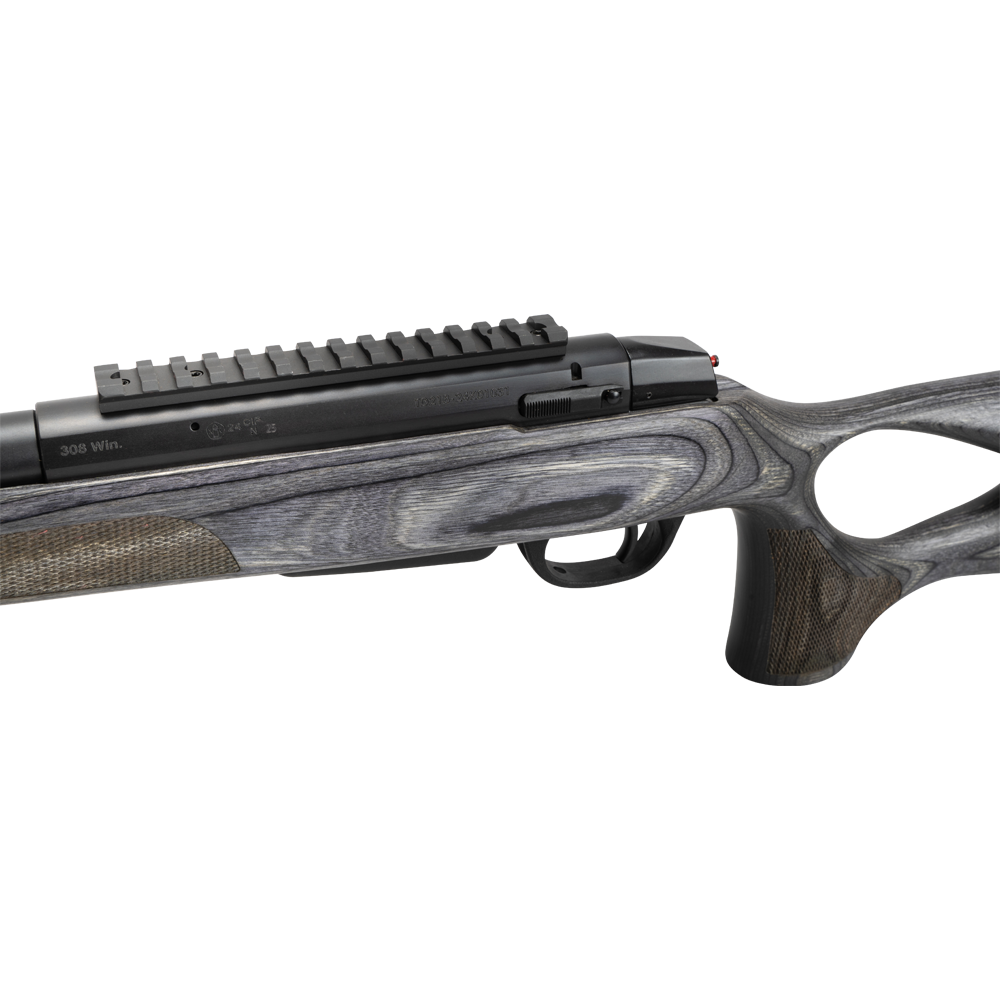 Карабин ATA ARMS Turqua Laminated Thumbhole (серый ламинат, ортопедическое ложе, без целика и мушки), 308Win, ствол 510 мм. Фото №10