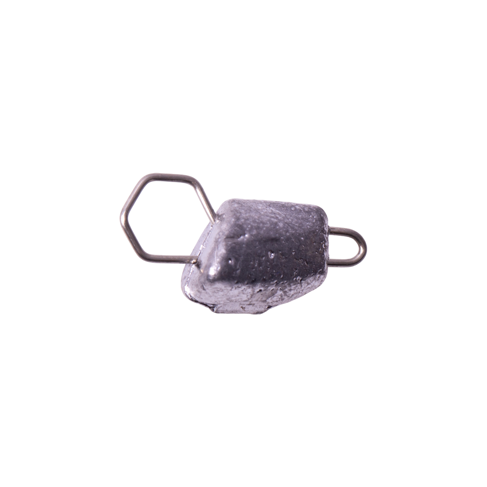 Груз "Клык" разборный серия "Ультро-лайт" ухо -0,5мм. нержавеющая проволока 1,5гр. Фото №2