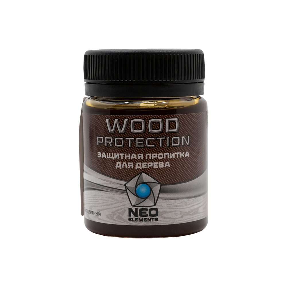 Пропитка для дерева Wood Protection бесцвет., 50мл.. Фото №1
