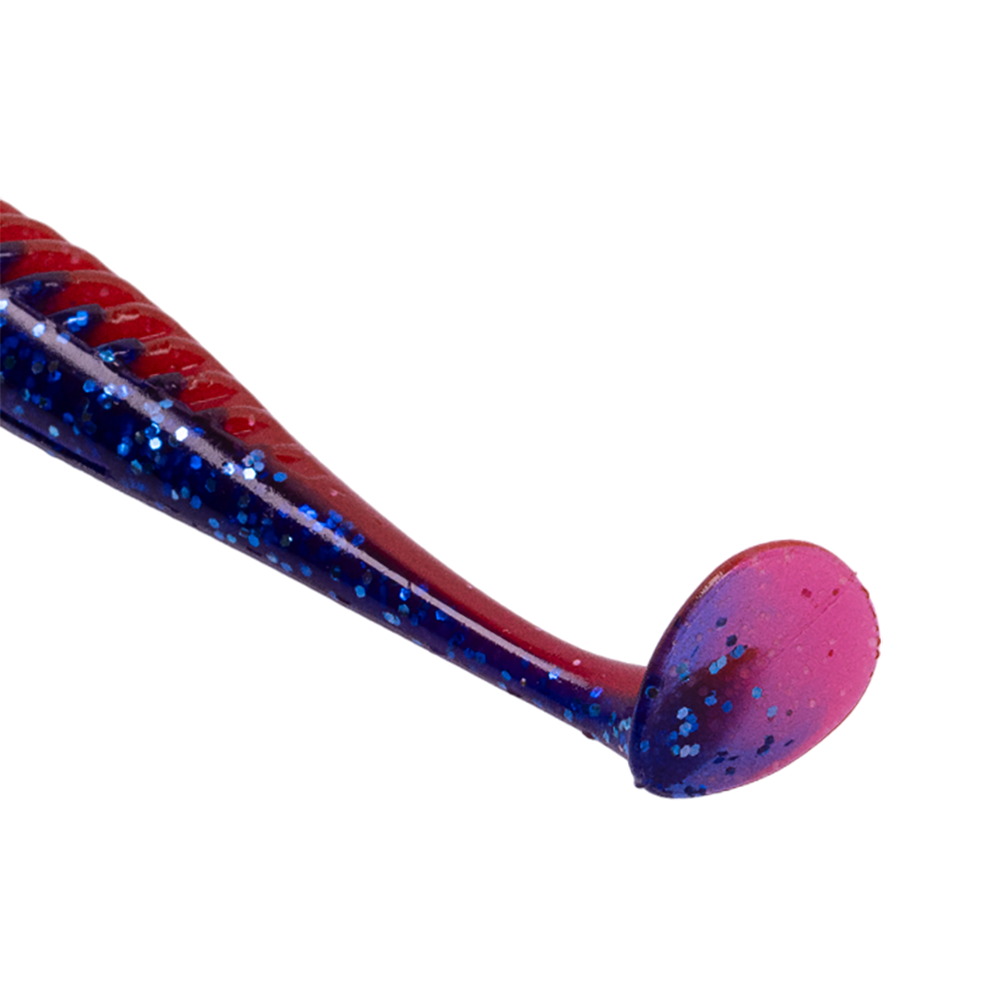 Силиконовая приманка FORMAT PIONEER 74mm, цвет F18, (6шт). Фото №3