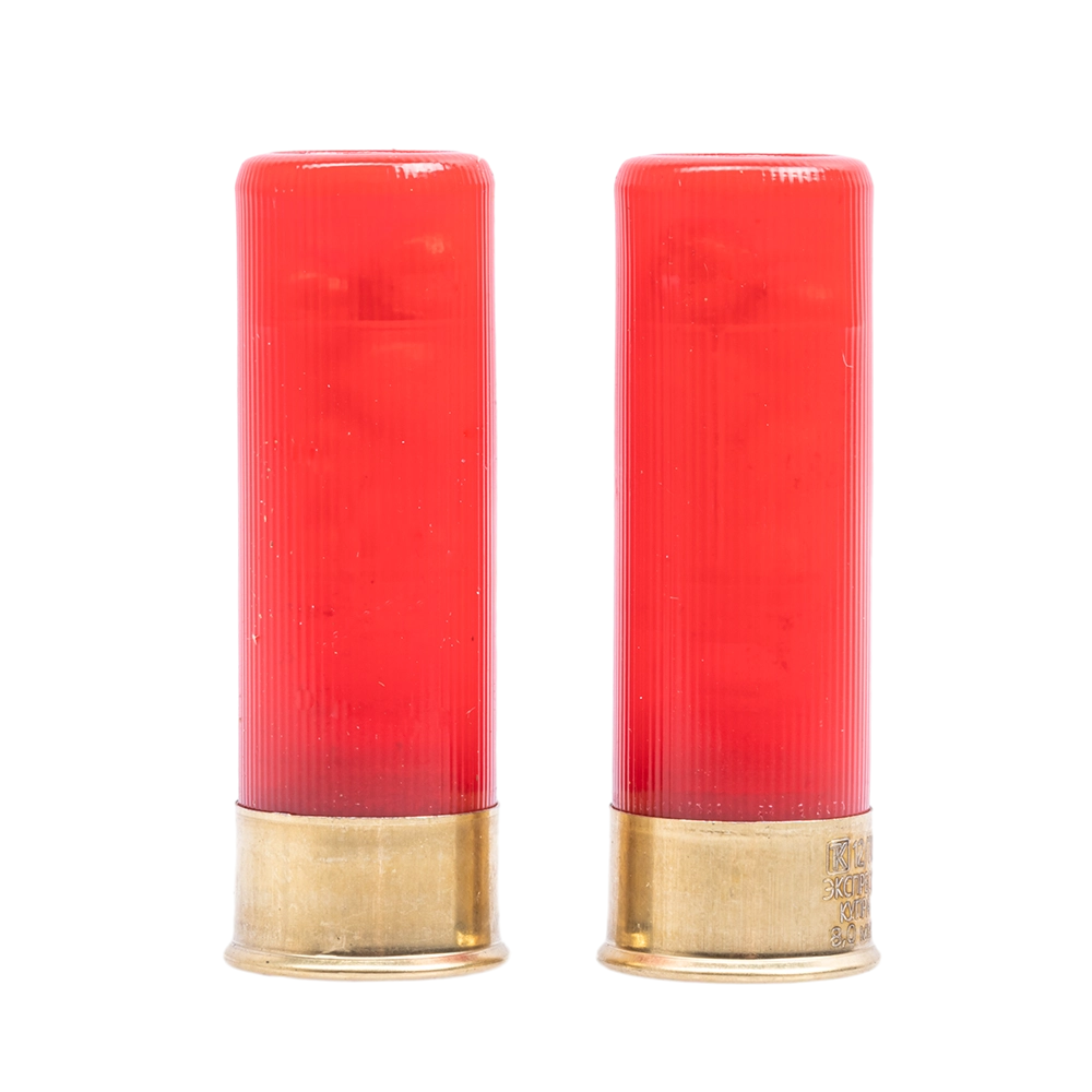 Патрон Техкрим 12/70 Экспресс Купра картечь 8,0 (в упаковке 10 шт) (в коробке 240 шт.). Фото №3