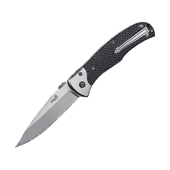 Нож складной Prime 440C P (Полированный, карбон). Фото №2