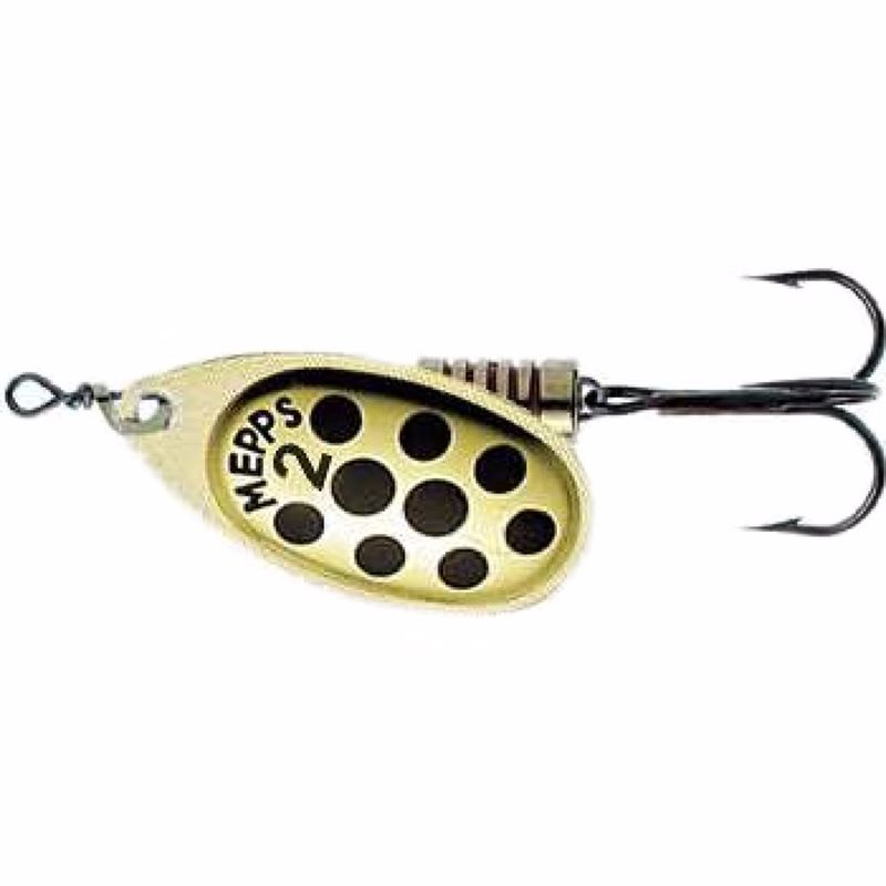 Блесна Mepps Aglia PTS 2 copper/black dots . Фото №2