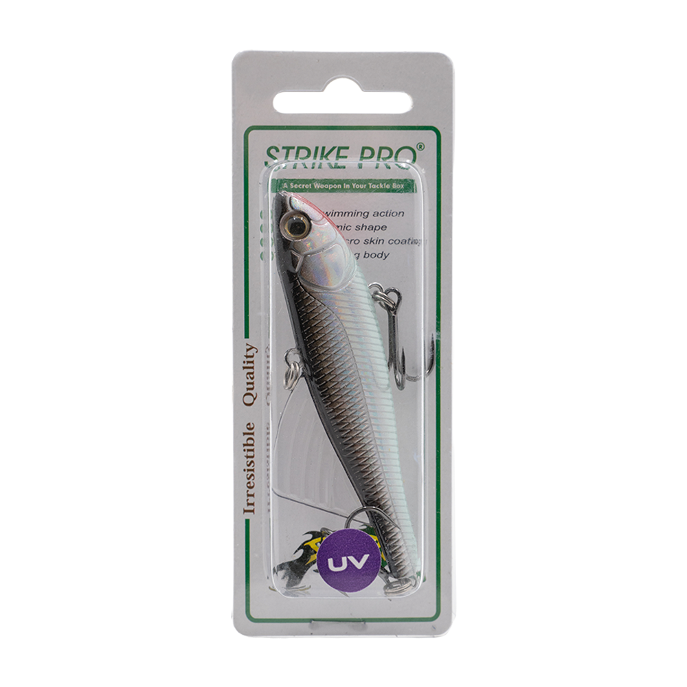 Воблер Strike Pro Tornado Vibe 85 Тонущий 8,5см 25,6гр EG-204B-UV#A010EP. Фото №1 Воблер Strike Pro Tornado Vibe 85 Тонущий 8,5см 25,6гр EG-204B-UV#A010EP. Фото №1