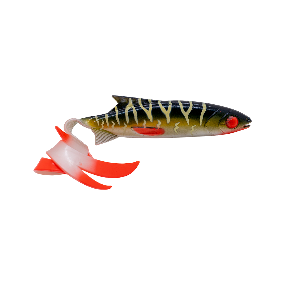 Виброхвост BALZER SHIRASU Reptile Shad UV Pike 26 г 19 см. Фото №2 Виброхвост BALZER SHIRASU Reptile Shad UV Pike 26 г 19 см. Фото №2