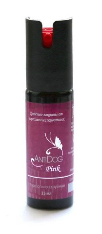 Распылитель "AntiDog Pink" 25мл. Фото №1