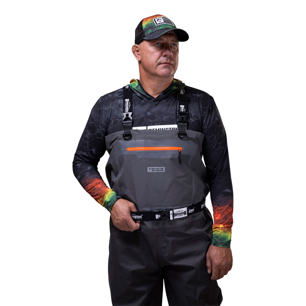 Вейдерсы Remington Fishing with boots Royal Fish II Grey/Black р. 3XL-46/47. Фото №8