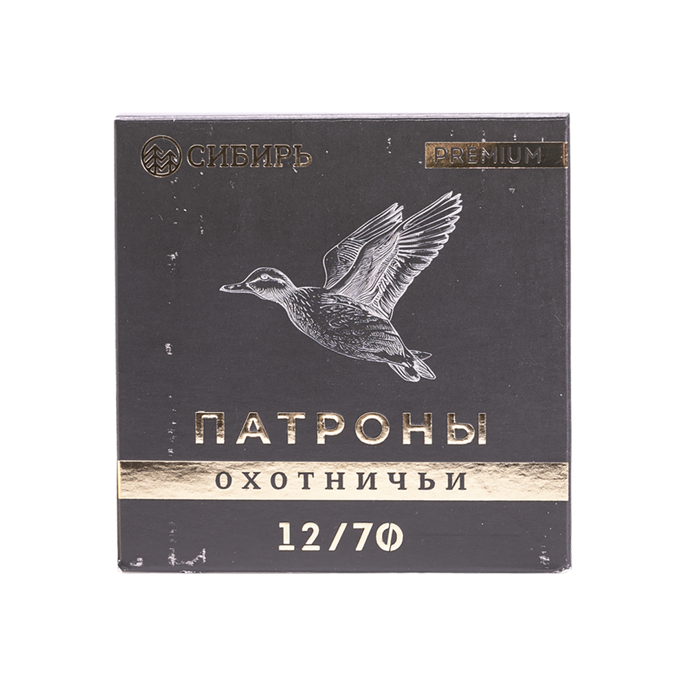 Патрон СИБИРЬ PREMIUM 12/70 охотничий дробовой 36г №3 ПОЛУМАГНУМ (пачка 25 шт) (в коробке 250шт). Фото №5