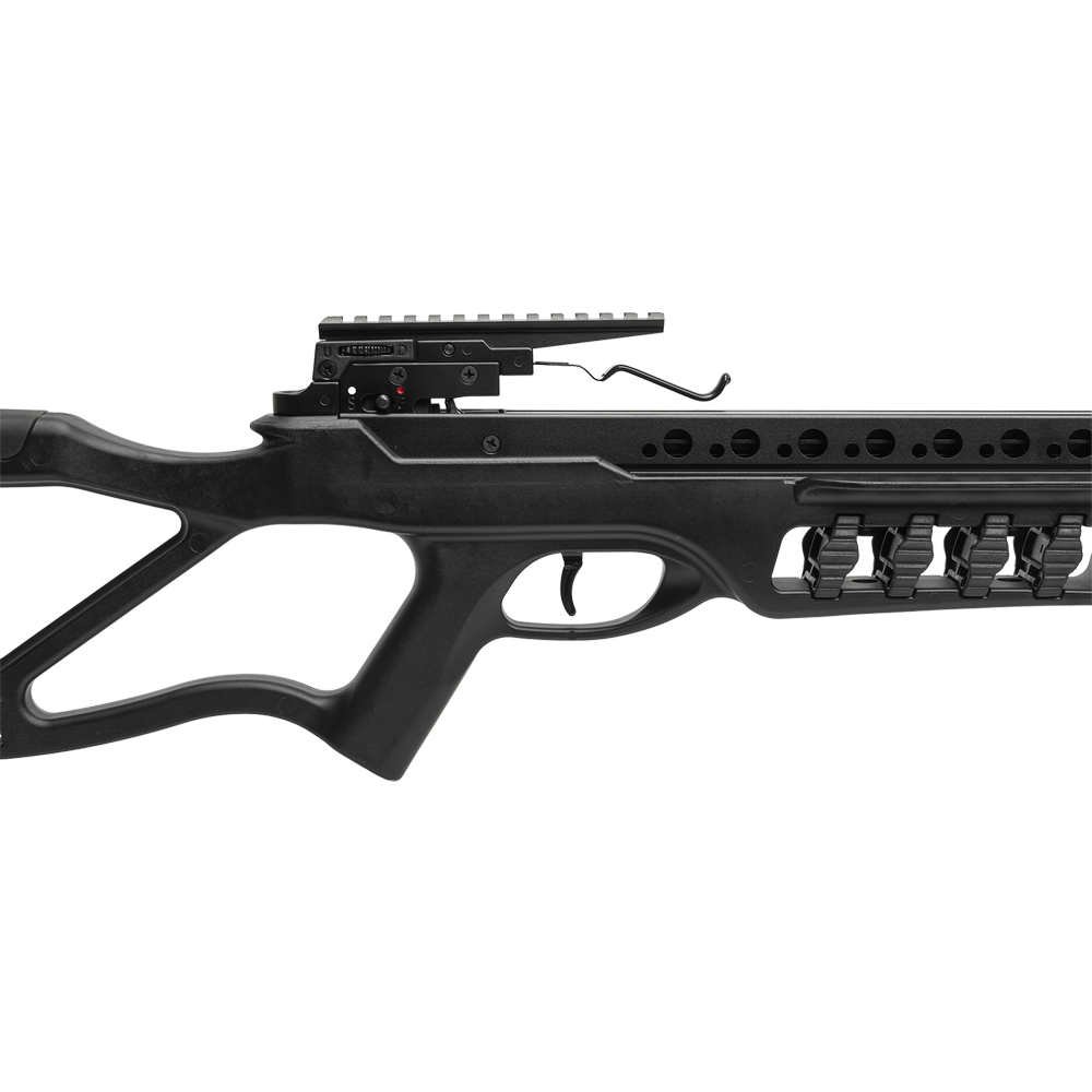 Арбалет Man Kung Fighter XB86, блочный, black, кивер, стрелы 4 шт., прицел. Фото №2