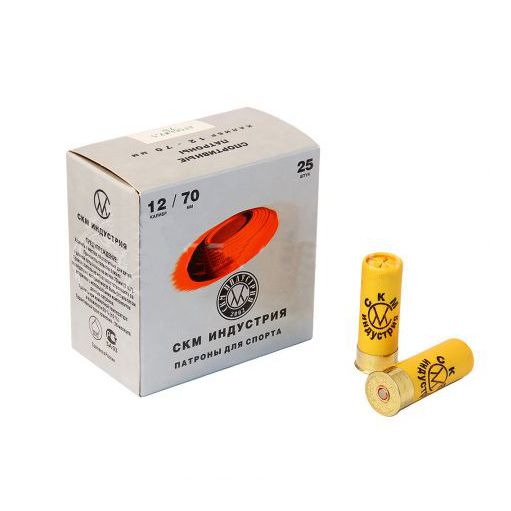 СКМ Патрон спортивный 12/70, 28 гр. "Компак Спортинг" БИО №7,5 (п. Импорт). Фото №1