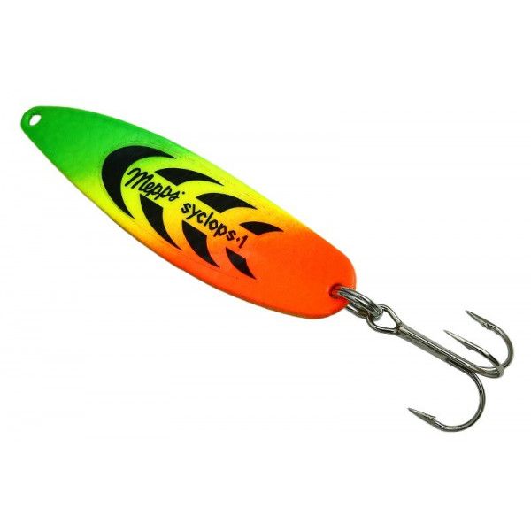 Блесна колеблющаяся Mepps SYCLOPS, 1, Tiger/Gold. Фото №1