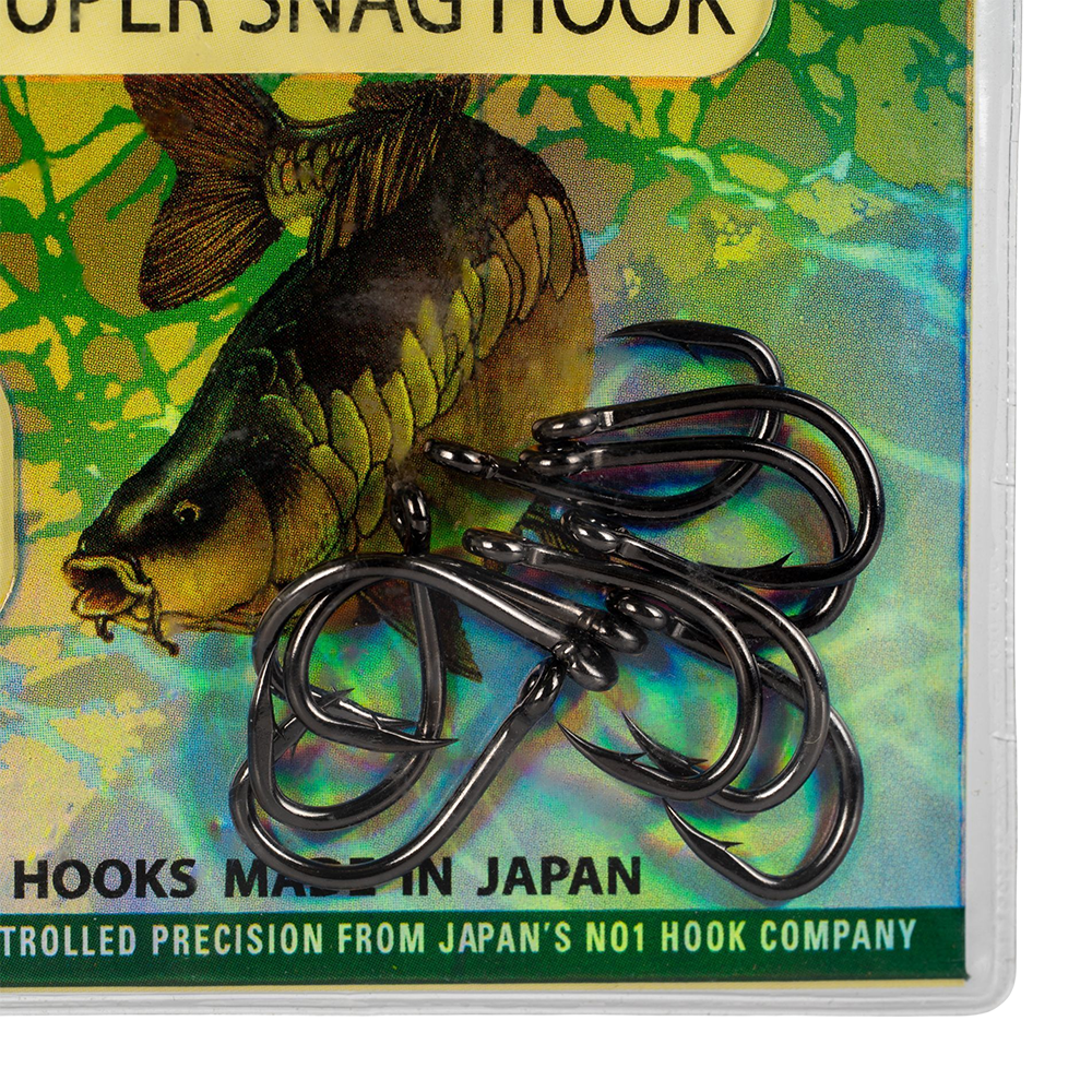 Крючок GAMAKATSU G-Carp Super Snag №4 . Фото №2