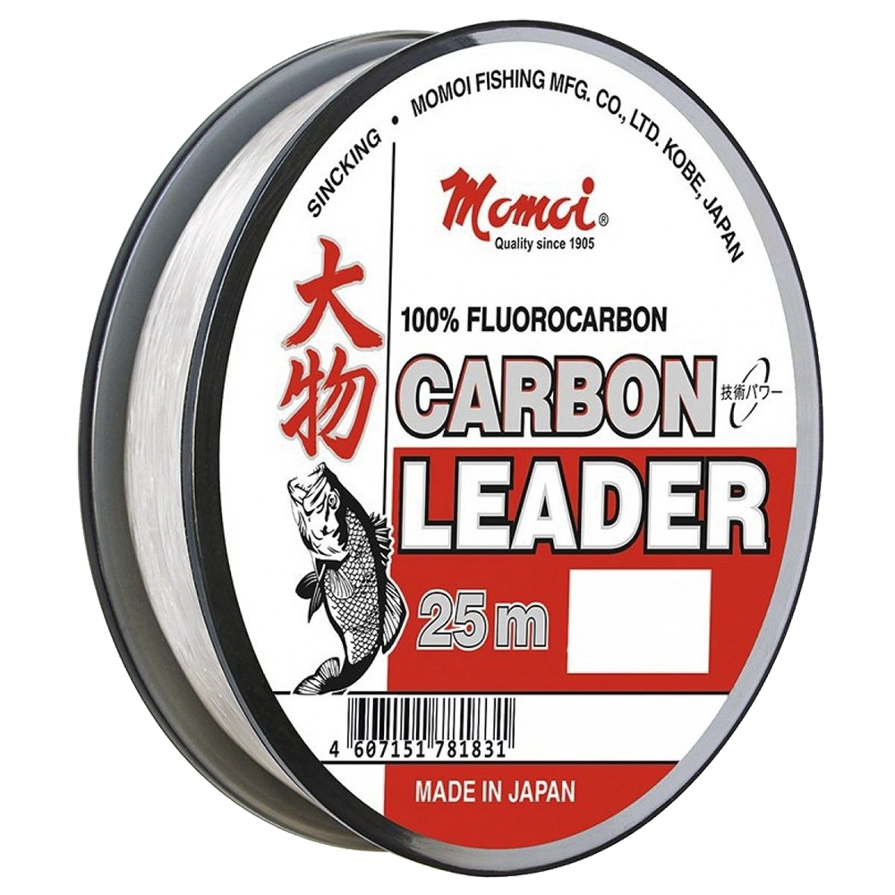 Леска Carbon Leader 0,50 мм/25м 20 кг прозрачная. Фото №1