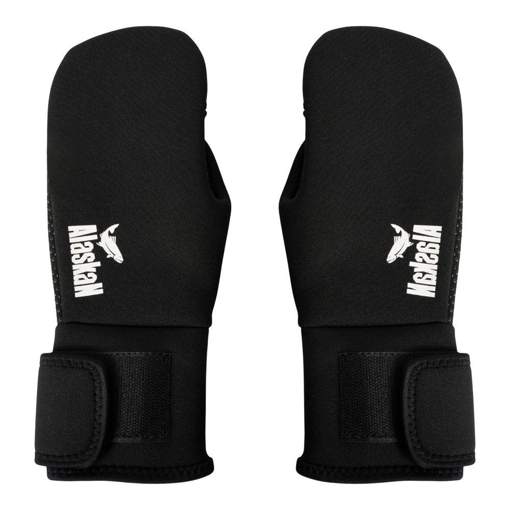 Варежки Alaskan неопреновые черные, р. M. Фото №1 Варежки Alaskan неопреновые черные, р. M. Фото №1