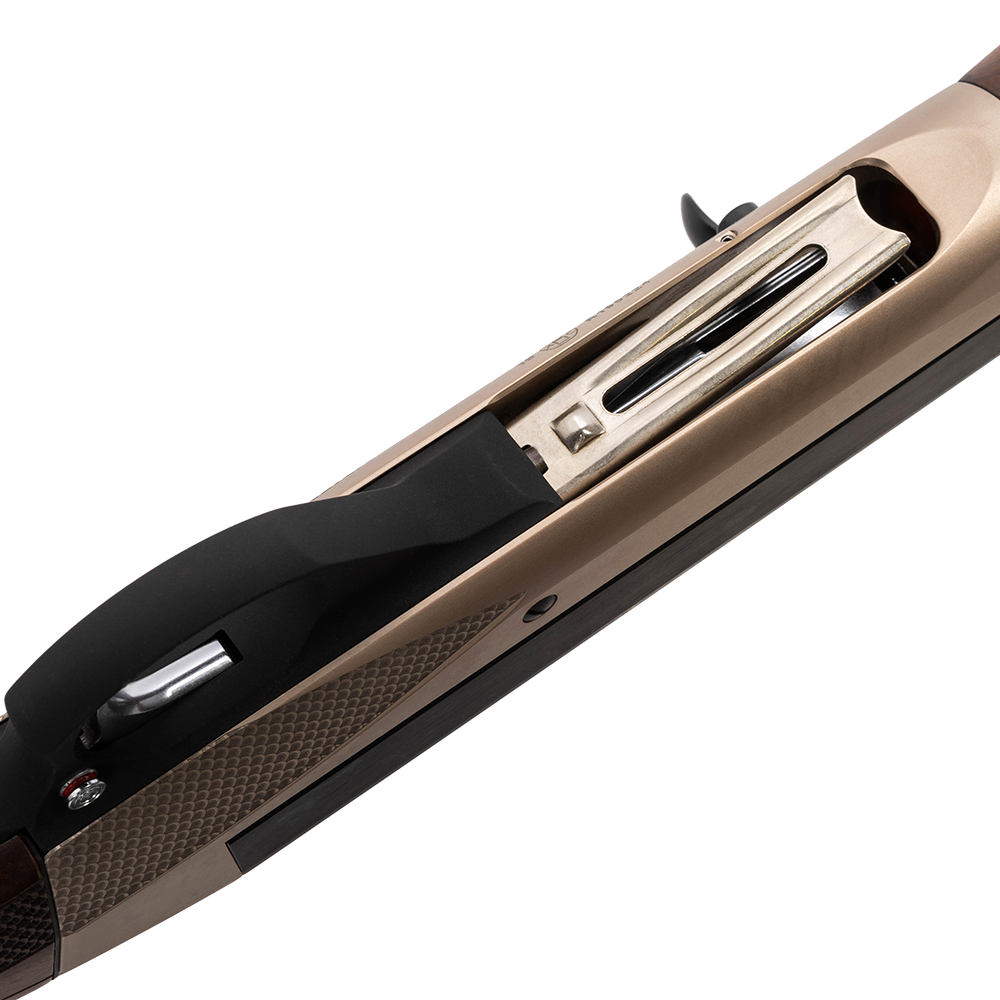 Ружье AVENTUS FX17, 12/76,  Walnut., Gold reciever, вентилируемая планка, L=760. Фото №10