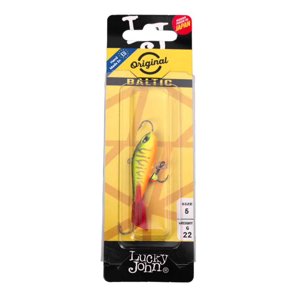 Балансир Lucky John BALTIC 50мм, 22гр, цвет (301RT) с тройником. Фото №1