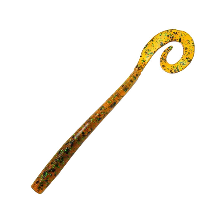 Пластиковый червь Gary Yamamoto Flat Tail 4.5", 11,5см, 20шт. в уп. цвет 196. Фото №2