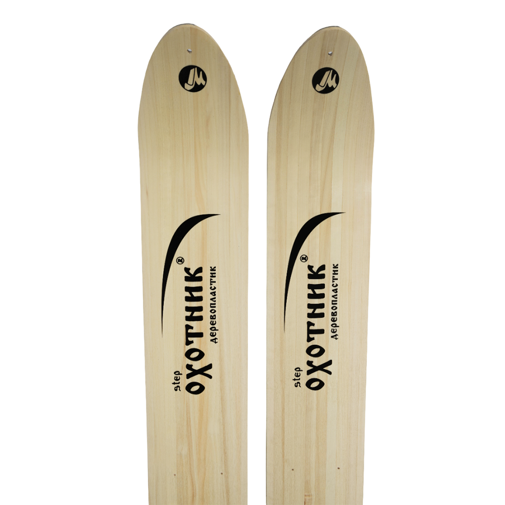 Лыжи "Охотник" 145см (дерево / пластик)  . Фото №2