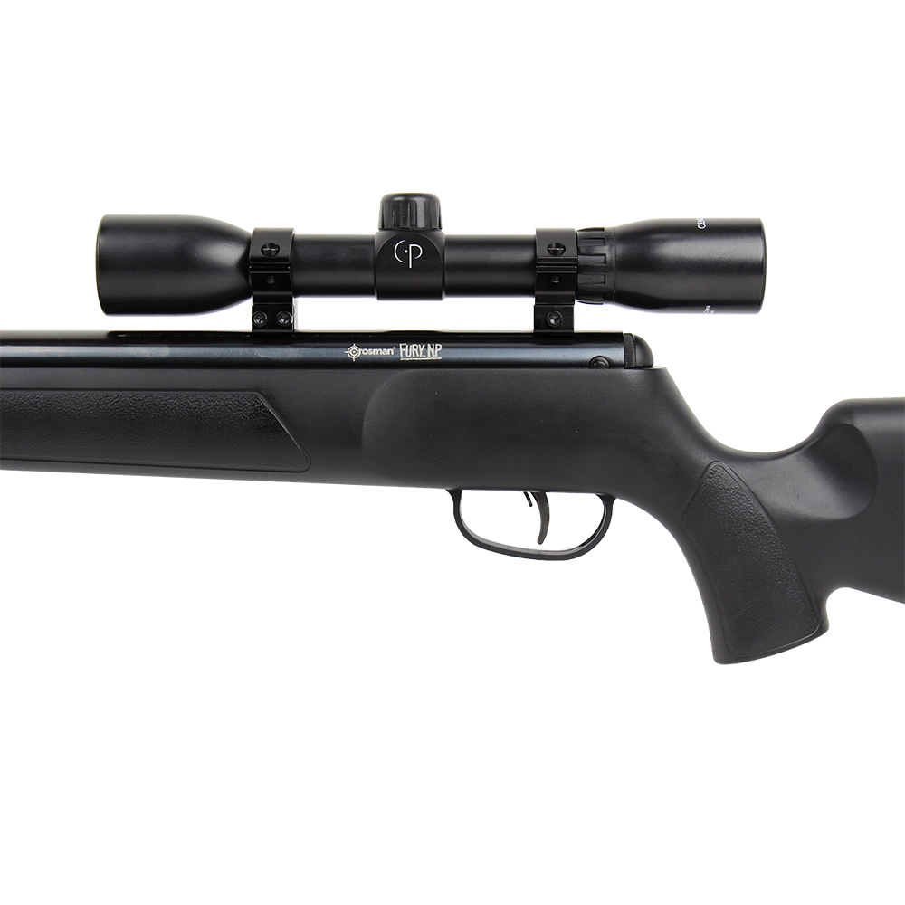 Винтовка пневматическая Crosman Fury NP, (переломка, пластик, прицел 4х32), калибр 4,5 мм. Фото №4