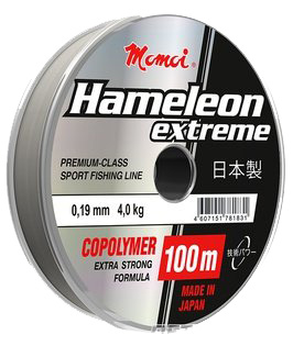 Леска монофиламентная Momoi Hameleon Extreme 0,31мм/100м, 10,0кг, прозрачная. Фото №3